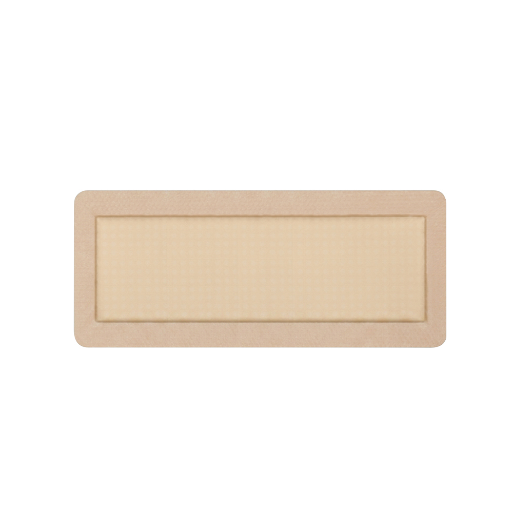 30x10cm pitkä suorakaiteen muotoinen silikonireunustettu vaahtomuovisidos