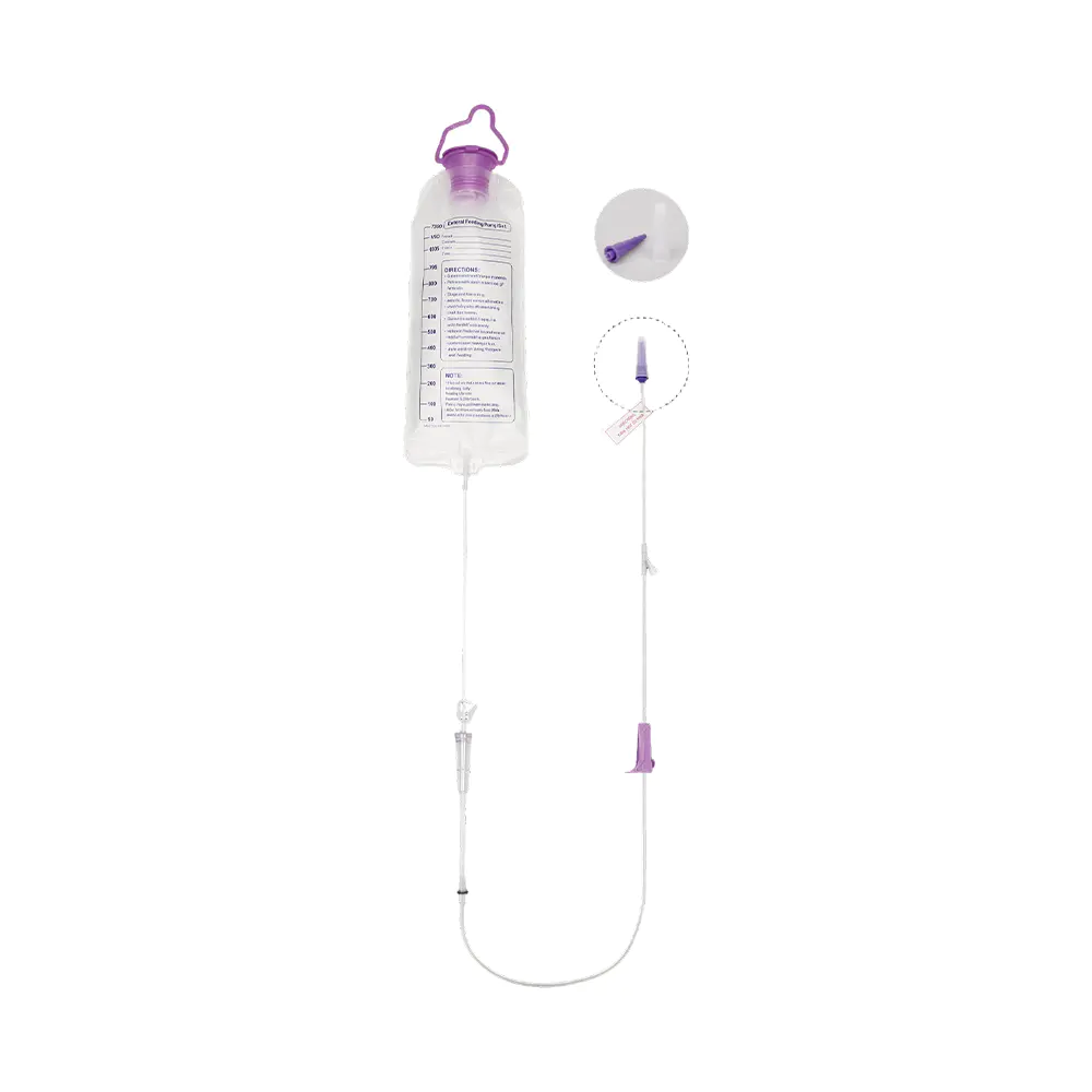 Pumpun syöttötyyppi putkisyöttöpussi 500/1000/1200/1500ml