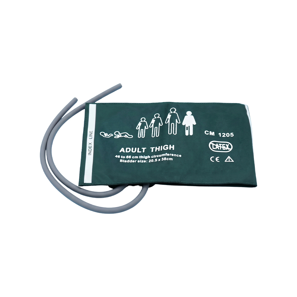 Aikuisten reisien kaksoisputki NIBP Blood Pressure Cuff Cross
